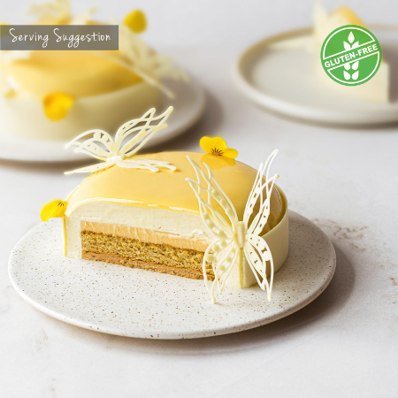 Apple & Passion Fruit Entremets - Gluten free (250g)