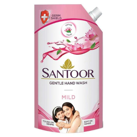 Santoor Gentle Handwash (Lotus & Tulsi)