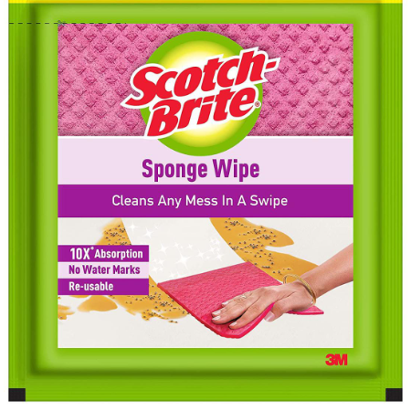 Scotch Brite Sponge Wipe (3 wipes)