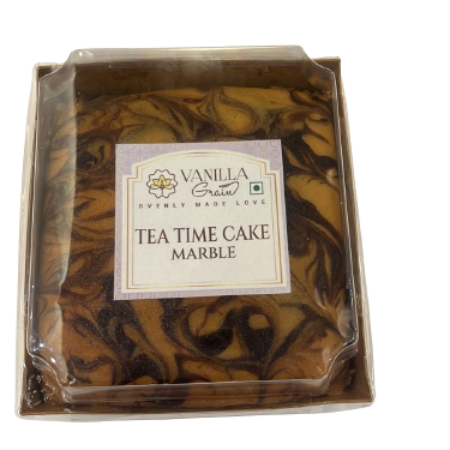 Vanilla Grain Marble Tea-Time Cake