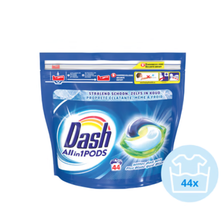 Washing Capsule Pods - Dash (44 pods)