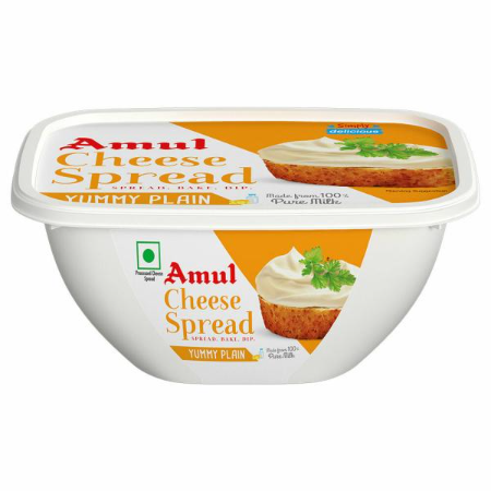 Amul Cheese Spread - Yummy Plain