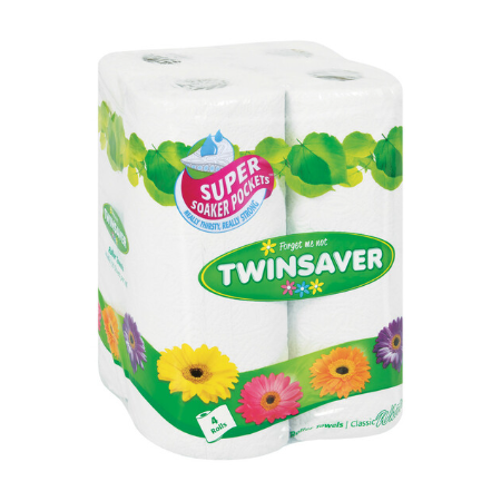 Paper Towel Twinsaver  (pack of 4)