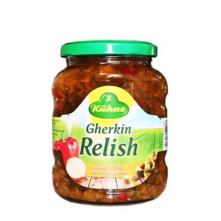 Kühne Sweet Pickle Gherkin Relish 370g