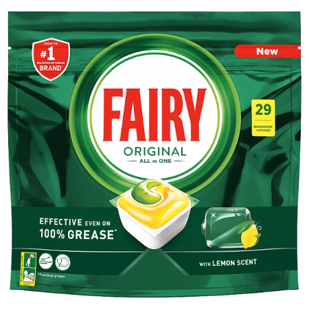 Dishwashing tablet - Fairy (29 Capsules)