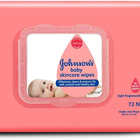 Johnsons Baby Wipes 