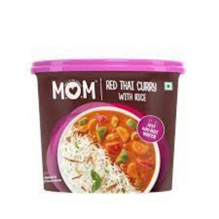 MOM Red Thai Curry With Rice