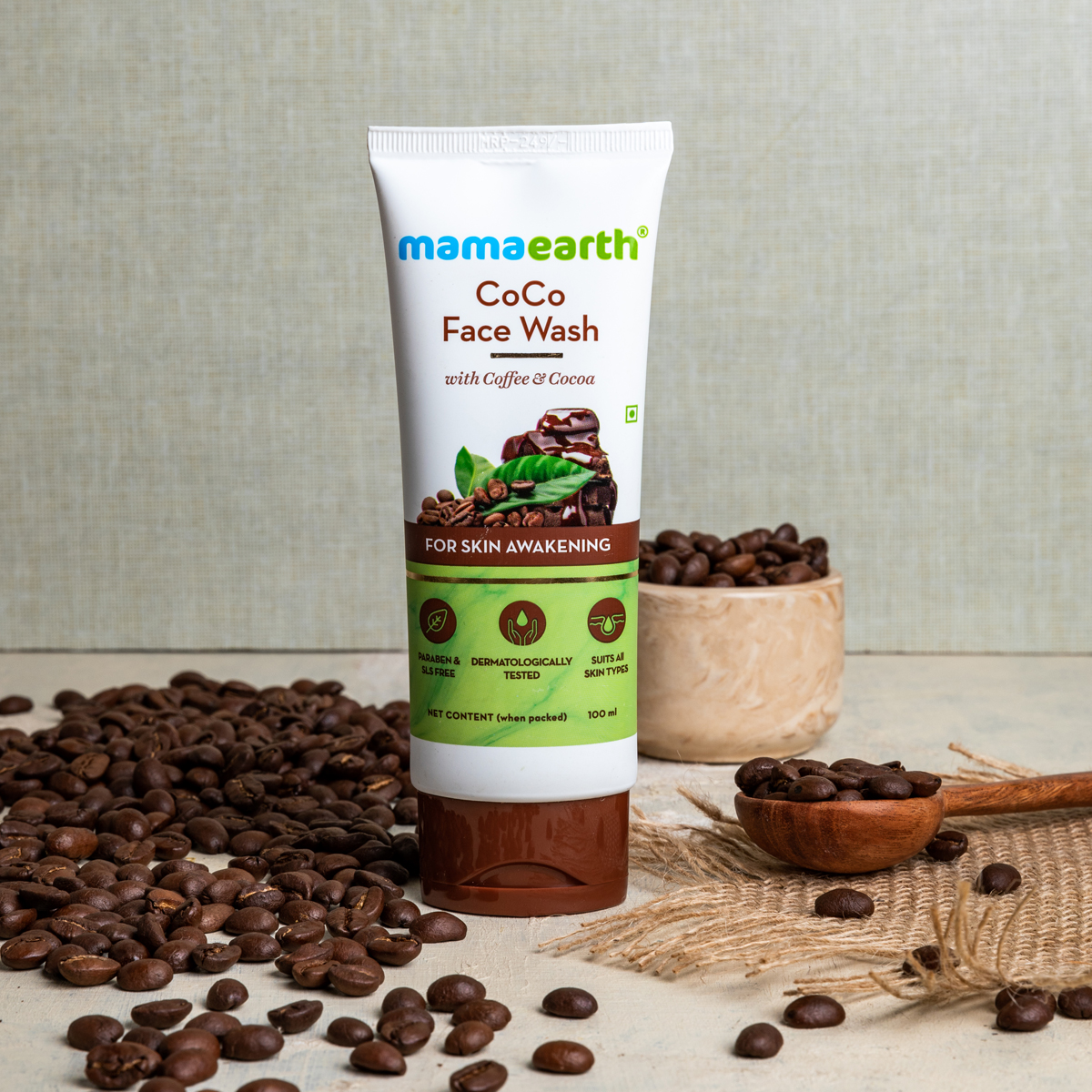 Mama Earth  CoCo Face Wash With  Coffe & CoCoa