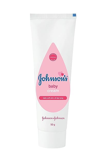 Johnsons baby cream.