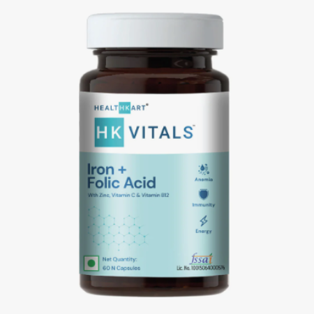 Healthkart Iron + Folic Acid capsule