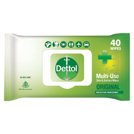 Dettol Multi Use Skin&Surface Wipes