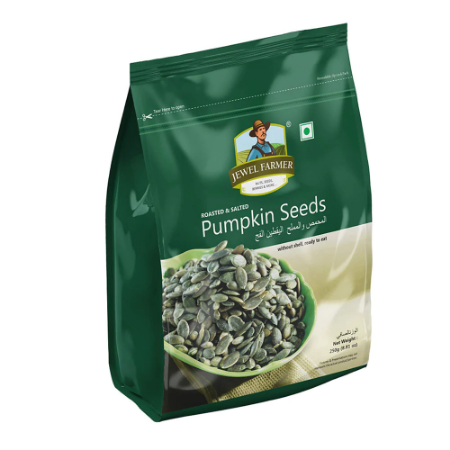 Jewel Farmer Roasted  &  Salted Pumpkin Seeds