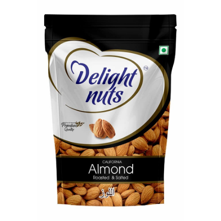 Delight Nuts California Almonds  Roasted & Salted