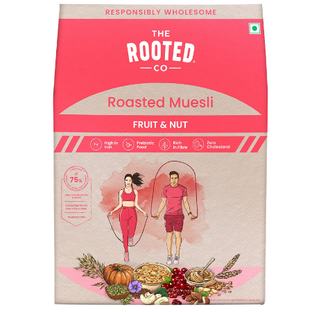 The Rooted Fruit & Nut Muesli  B1G1
