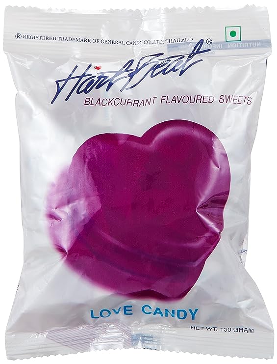 Hart  Beat Blackcurrant Flavoured Sweets