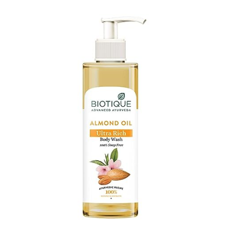 Biotique Advanced Ayurveda  Almond Oil Body Wash