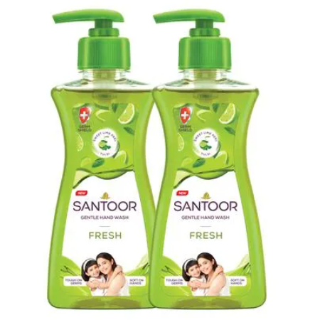 Santoor Hand Wash Fresh B1G1