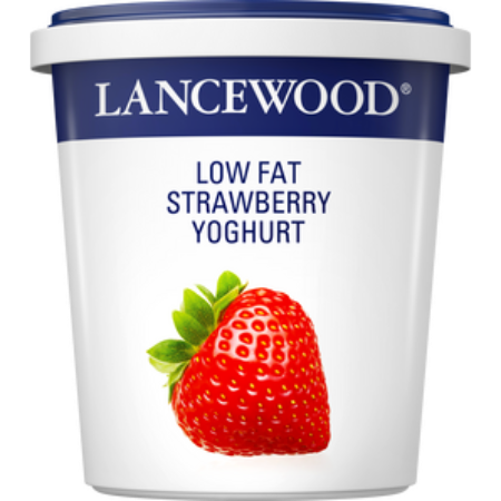 Yoghurt Strawberry Low Fat - Lancewood (1 kg) 