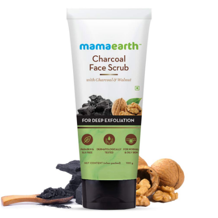 mama earth Charcoal Face Scrub