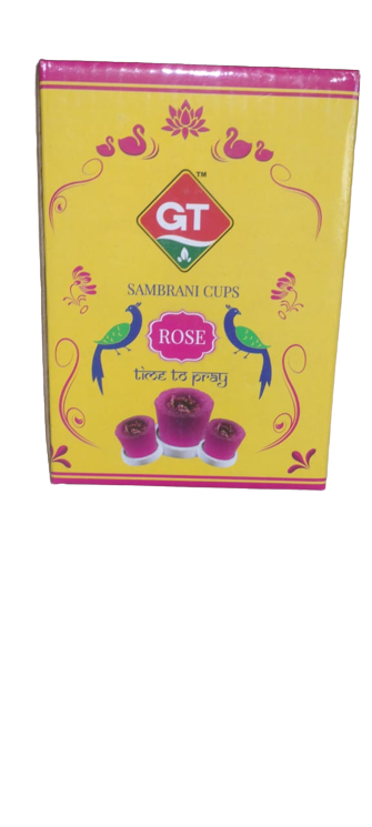 GT Sambrani Cups (Rose)