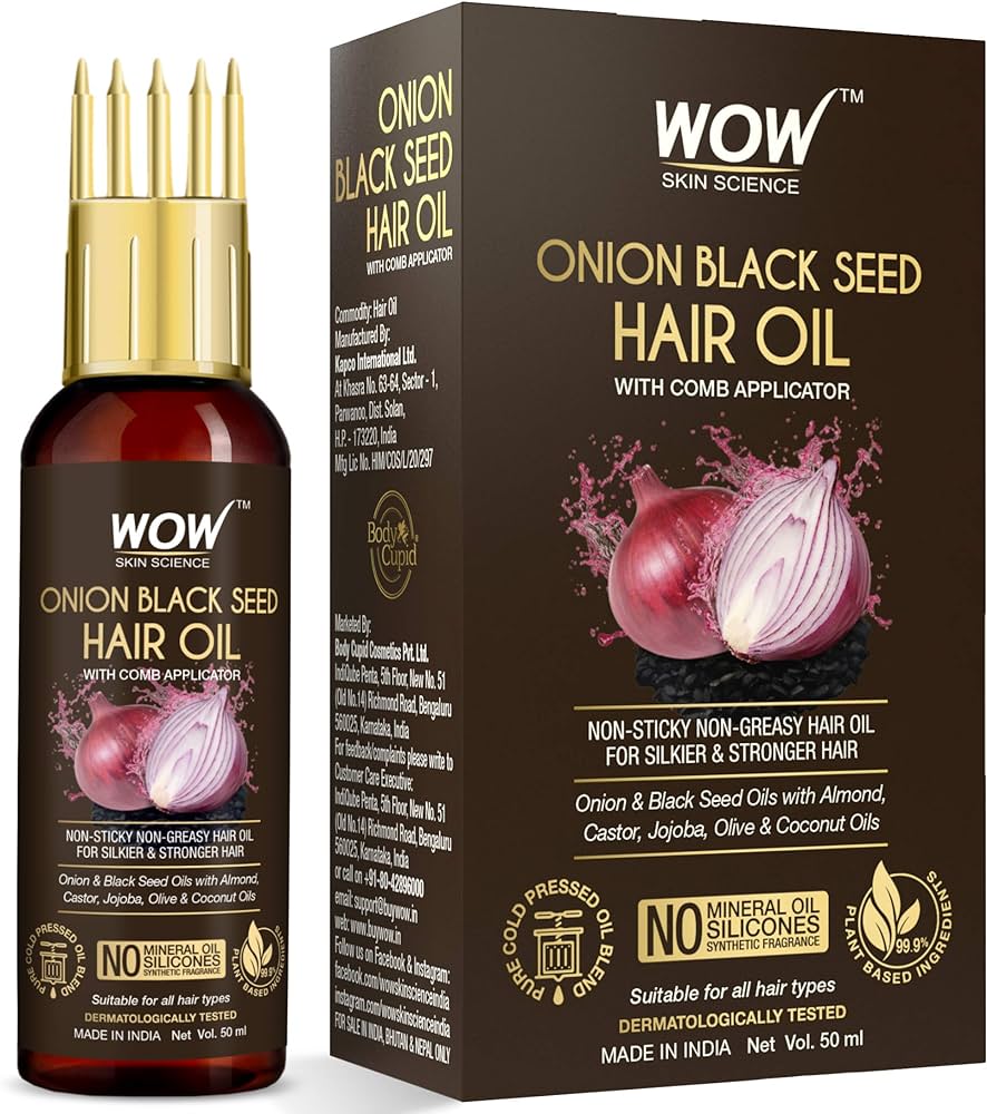 Wow Onion Black Seed Hair Oil