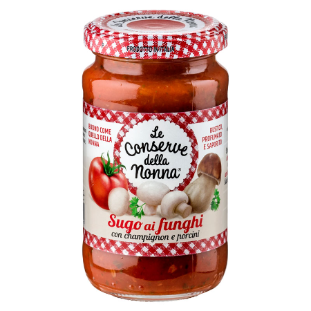 Tomato Sauce with Mushroom - Le Conserve Della Nonna (190g)