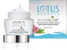 Lotus white glow deep moisturising cream