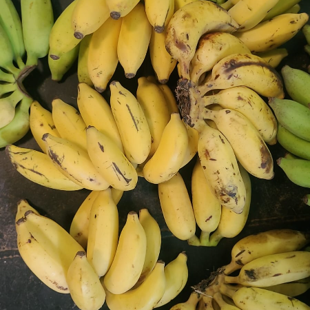Yelakki Bananas - Natural (Semi-Ripen)