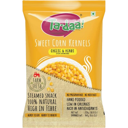 Ta-Daa Sweet Corn Kernels Cheese & Herbs