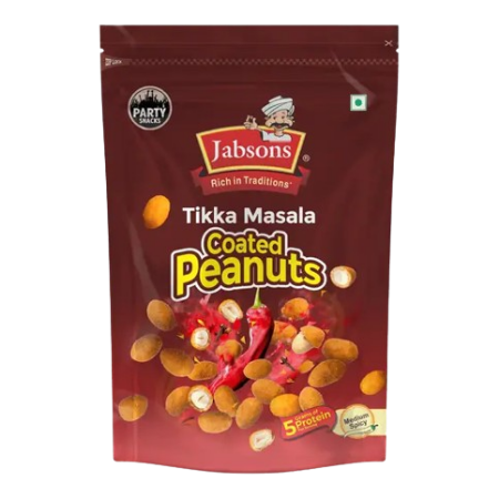 Jabsons Tikha Masala Coated Peanuts