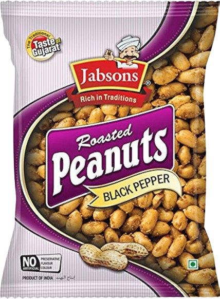 Jabsons Roasted Peanuts Black Pepper