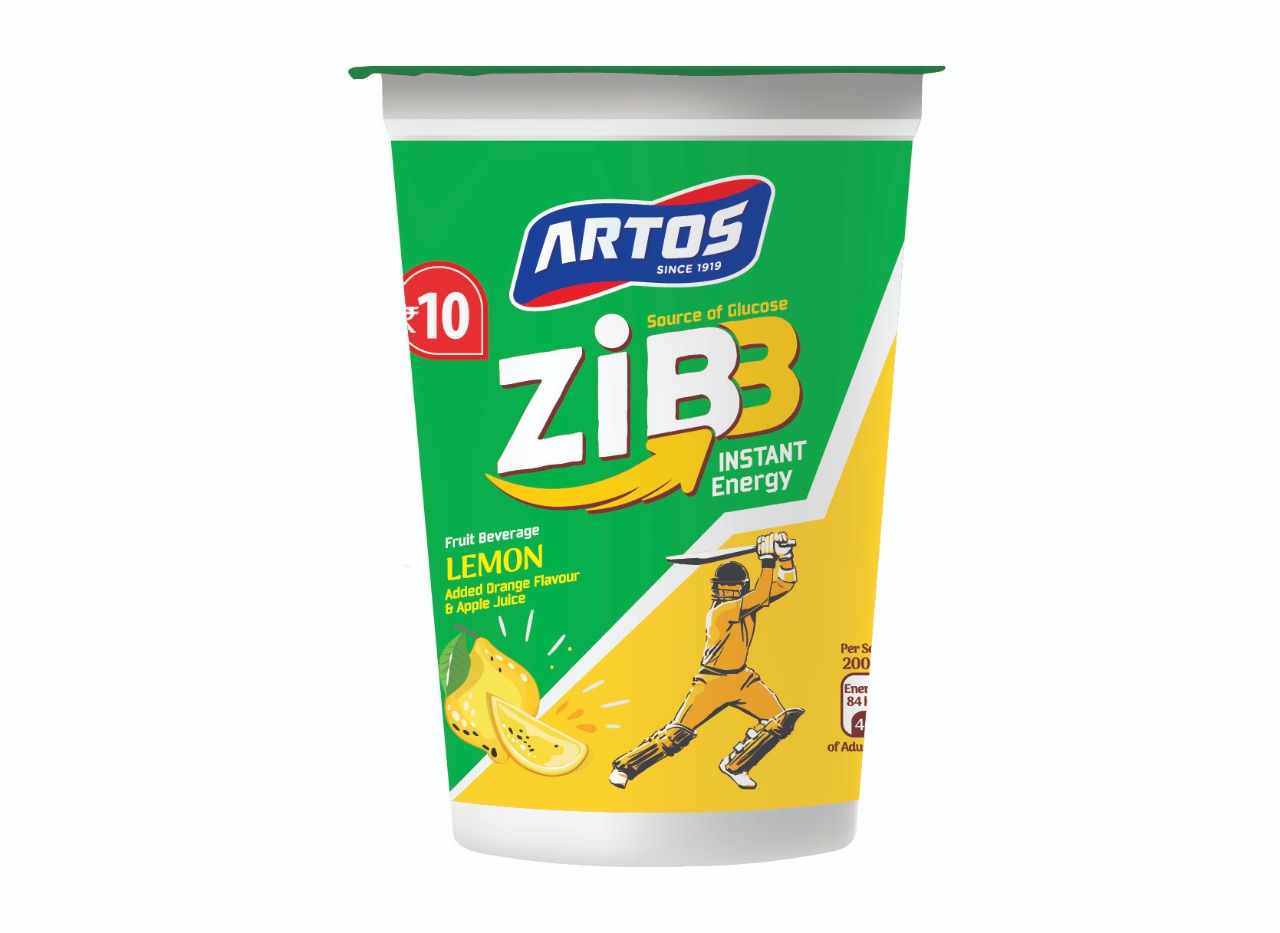 Artos Zibb Lemon Gluco , 200ML, 24-count