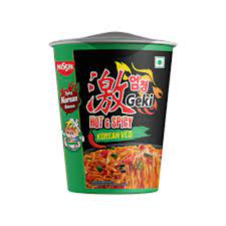 Nissin Hot & Spicy Korean Veg Cup Noodles