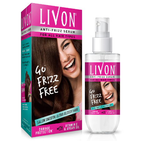 Livon Anti Frizz Serum For All Hair Types