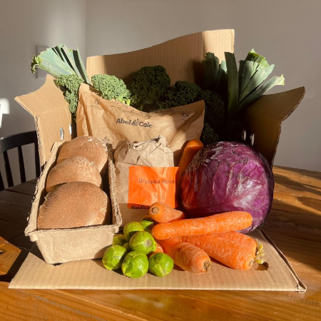 Abel & Cole Organic All British Veg Box (feeds 2-3 people)