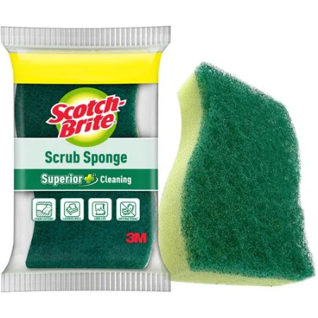 Scotch Brite Scrub Sponge (3 pcs)
