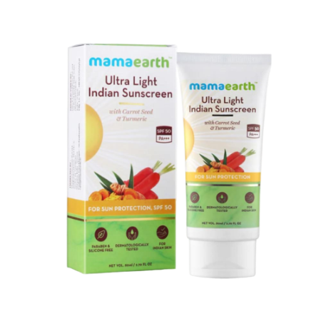Mama Earth Ultra  Light Indian Sunscreen