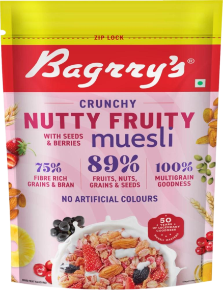 Bagrry's Nutty Fruity With Seeds & Berries Muesli