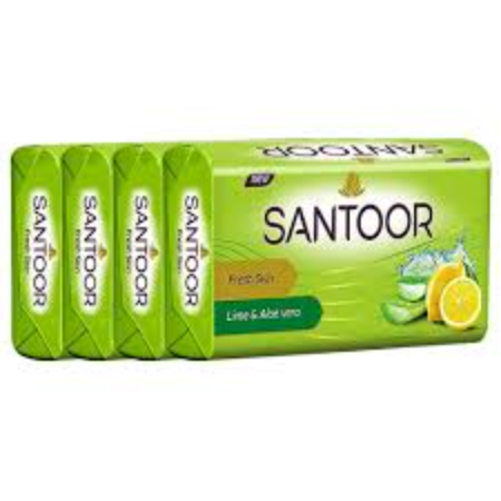 Santoor Aloe Vera Pack of 4