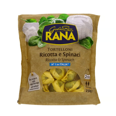 Tortellini Ricotta & Spinach - Rana (250g)
