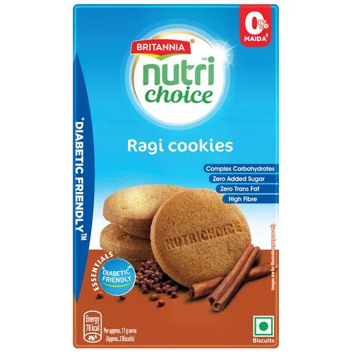 Nutri Choice 0% Maida Ragi cookies