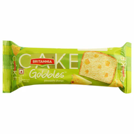 Britannia Gobbles Pineapple Plunge Cake