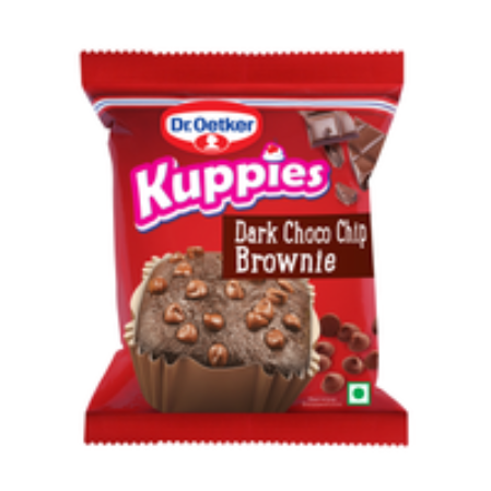 Dr. Oethker Kuppies  - Dark Choco Chip Brownie