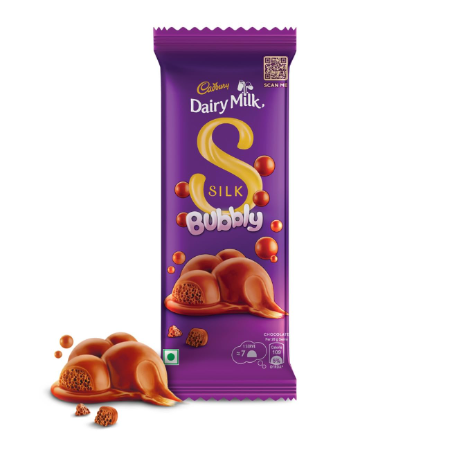 Cadbury Dairy Milk Silk bubbly