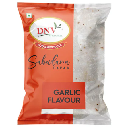 DNV Sabudana Papad - Garlic