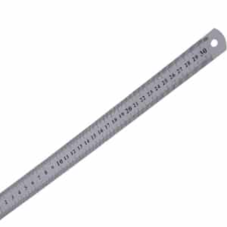 Cross Stainless Steel Ruler