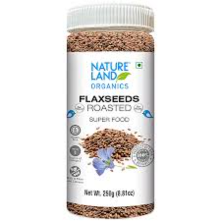 Nature Land Flax Seeds Roasted