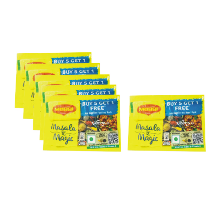 Maggi Masala Magic Buy 5 Get 1 Free