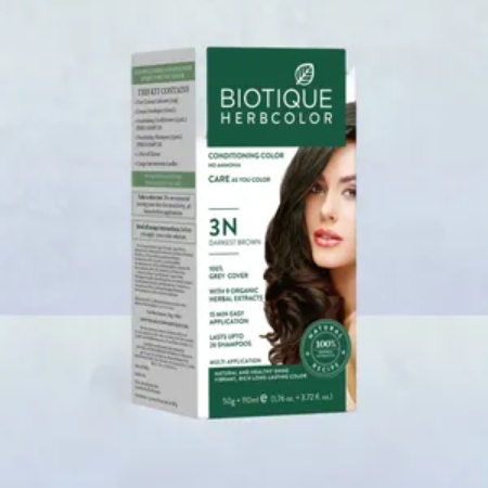 Biotique Herbcolor Darkest Brown