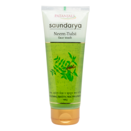 Patanjali Saundarya Neem Tulsi Face Wash